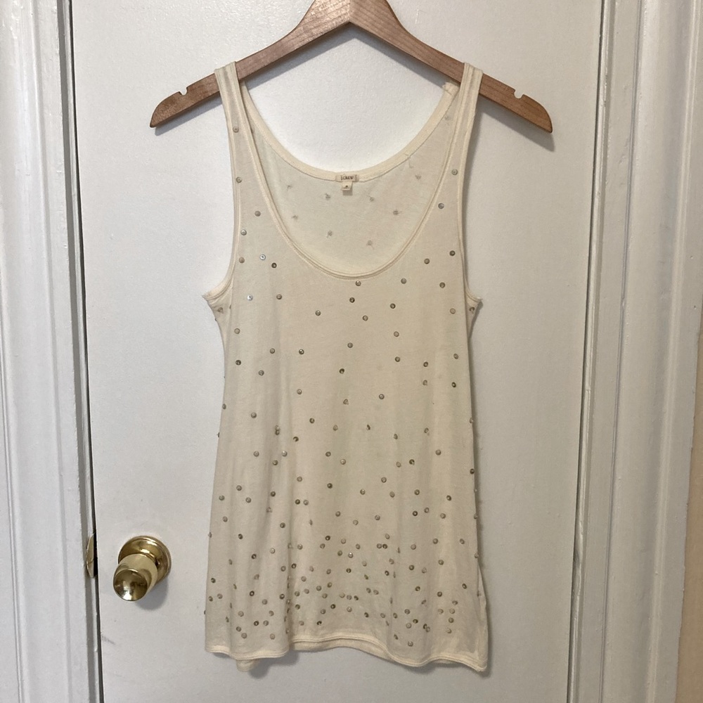 J.Crew Beaded Tanktop